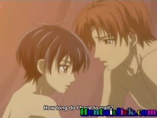 Hentai homosexuální chlapec nahý v lůžko mající láska n dospělý video