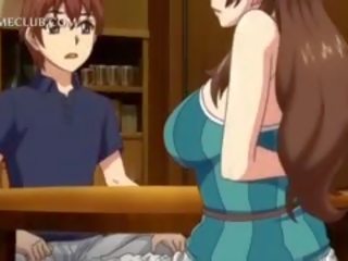 Anime goddess Getting Pussy Wet At A Romantic Dinner