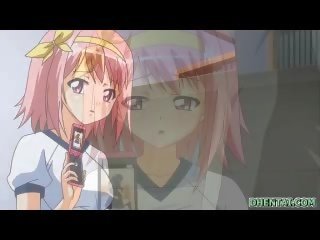 Perky hentai young female sucking stiff member and swal