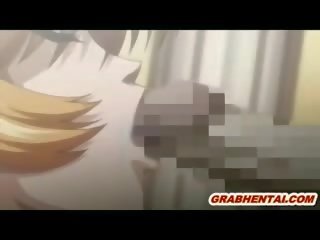 Pregnant Hentai Sucking Monster putz And Swallowing Cum