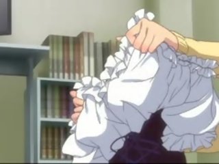 Hentai adult clip With Maid