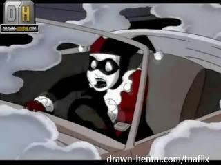 Superhero x rated video - Batman vs Harley Quinn