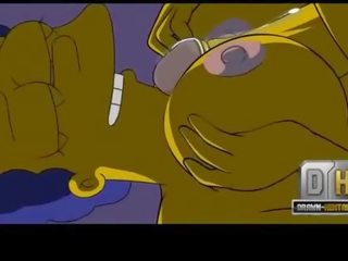 Simpsons xxx film szex film éjszaka