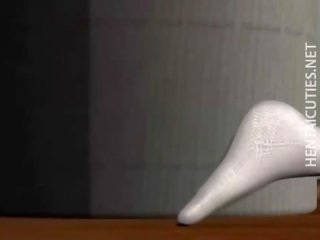 Gagged 3de animirano razpis punca dobi zajebal
