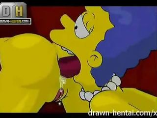 Simpsons sex video - Threesome