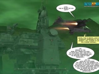 Tatlong-dimensiyonal komiko: battleforce rebellion. episodyo 4