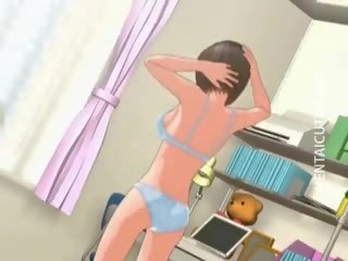 Perky 3D Hentai beauty Have A Wet Dream