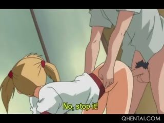 Szemérmetlen testvér csattanás neki kis lánytestvér -ban egy hentai mov