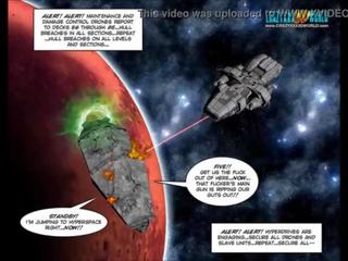 থ্রিডি হাস্যকর: galacticus 4