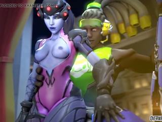 Provocative Overwatch Heroes Blowing dick and Getting Fucked