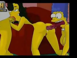 Simpsons 섹스 클립 삼인조