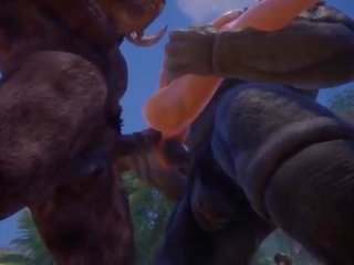 Monsters with horse dicks fuck hot pirang &vert; big jago bilingüe &vert; 3d x rated video wildlife
