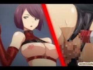 Chained Anime Shemale With Muzzle Gets Vibrating Ass And Boo